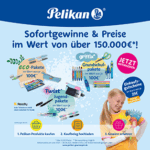 Pelikan-Visual-BTS-Gewinnspiel-2025_Mini Pelikan bringt starke Promotion